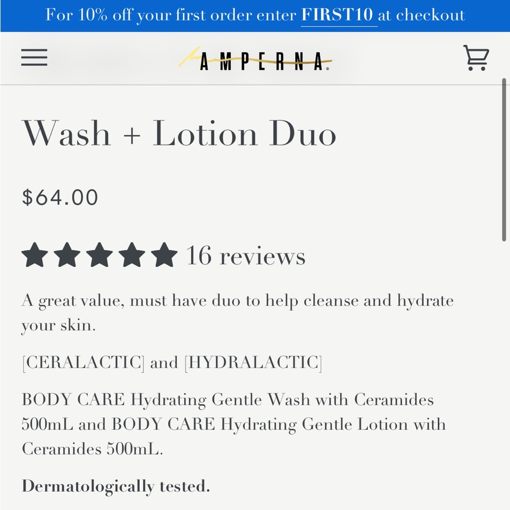 AMPERNA - Wash Duo - Picture 2 of 2
